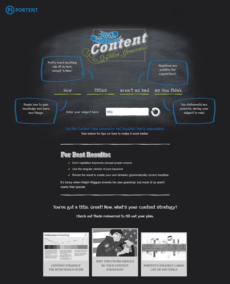 content-idea-generator