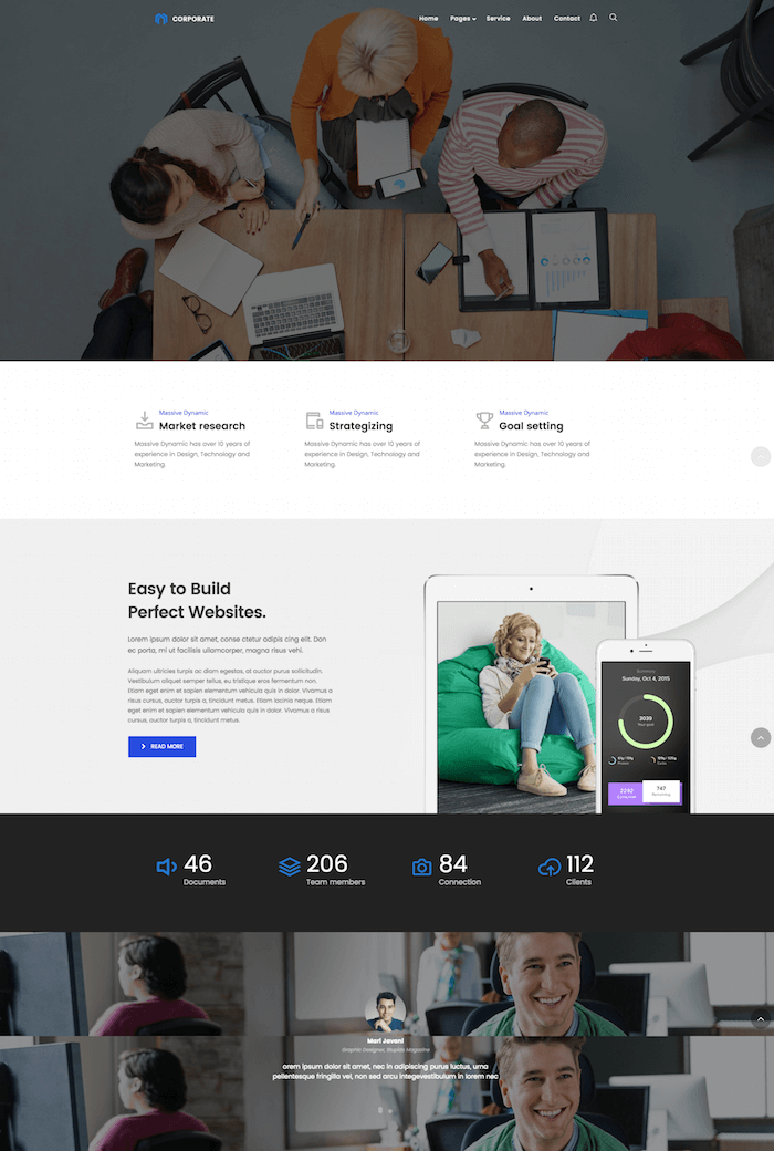 Massive Dynamic WordPress Theme