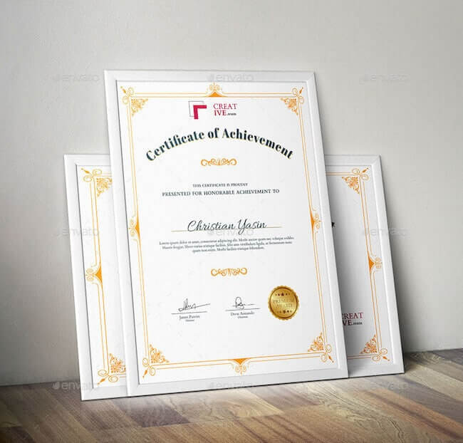 modern certificate template modern certificate template