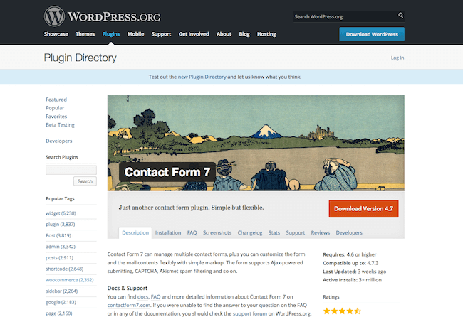 Contact Form 7 Contact Form 7