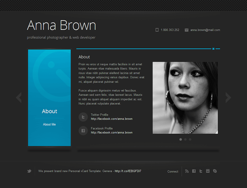 Cascade Resume Theme Cascade Resume Theme