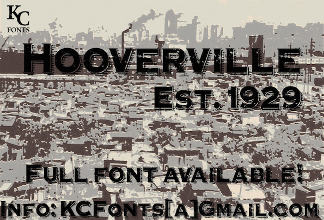 Hooverville Font