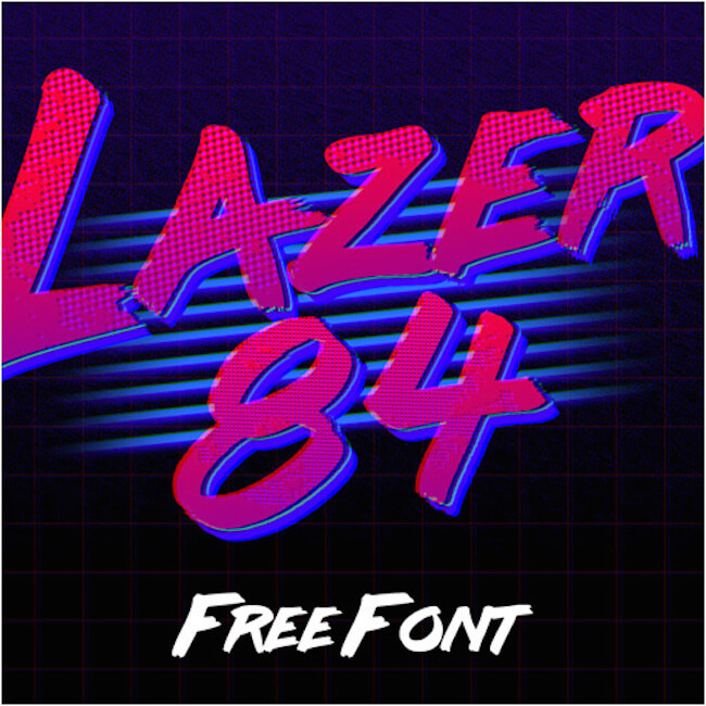 Lazer 84 Font