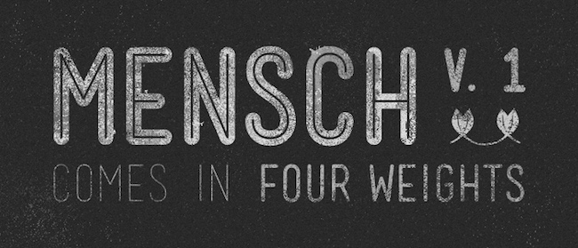 Mensch Font