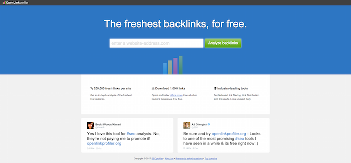 Open Link Profiler Open Link Profiler