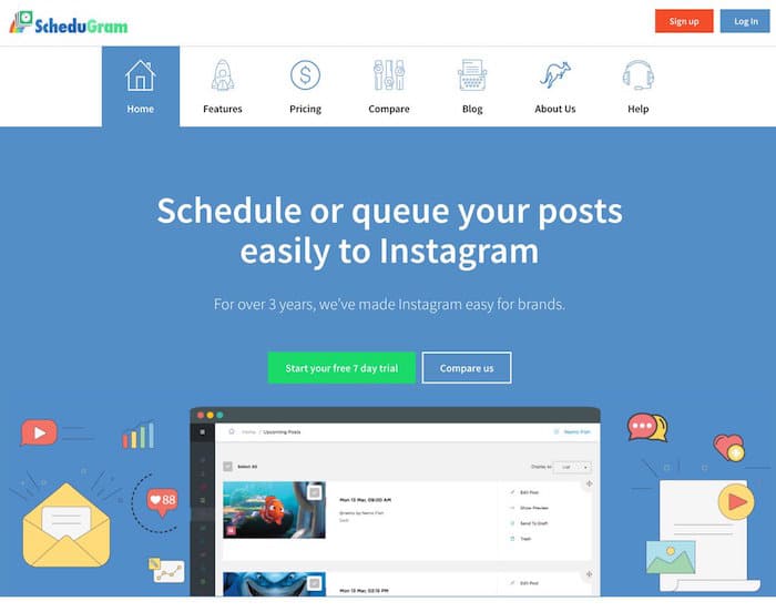 Schedugram for Instagram Schedugram for Instagram