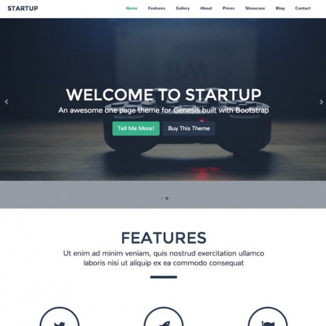 StartUp Theme Minimal genesis child theme