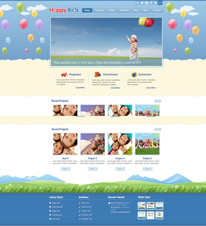 Happy Kids wordpress themes Happy-Kids-wordpress-themes
