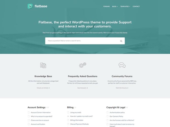 Flatbase-wiki-WordPress-theme