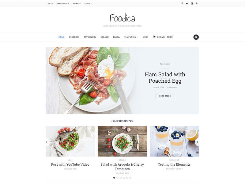 foodica minimal wordpress food blog theme foodica-minimal-wordpress-food-blog-theme