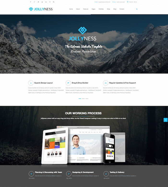 Jollyness Business Joomla-Vorlage