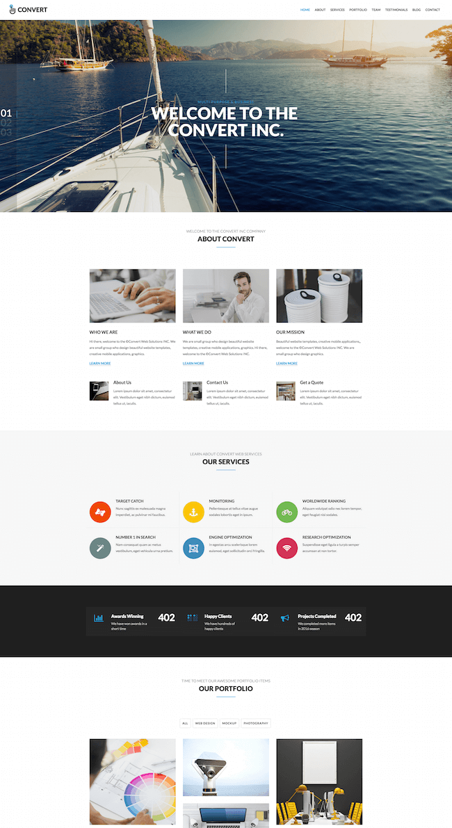 Convert HTML Multi Purpose Site Template Convert HTML Multi-Purpose Site Template