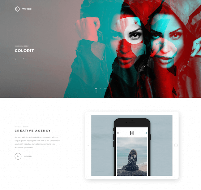 Wythe Portfolio Template