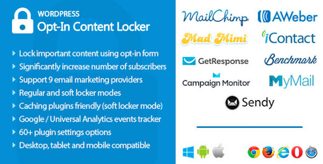 Opt-in Content Locker