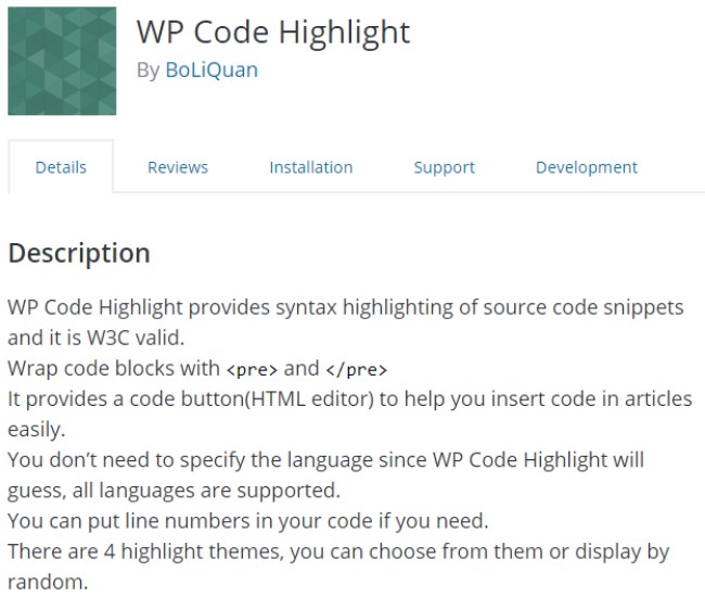  WP code