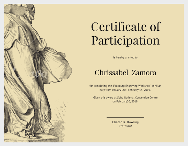 Award certificate templates Award certificate templates