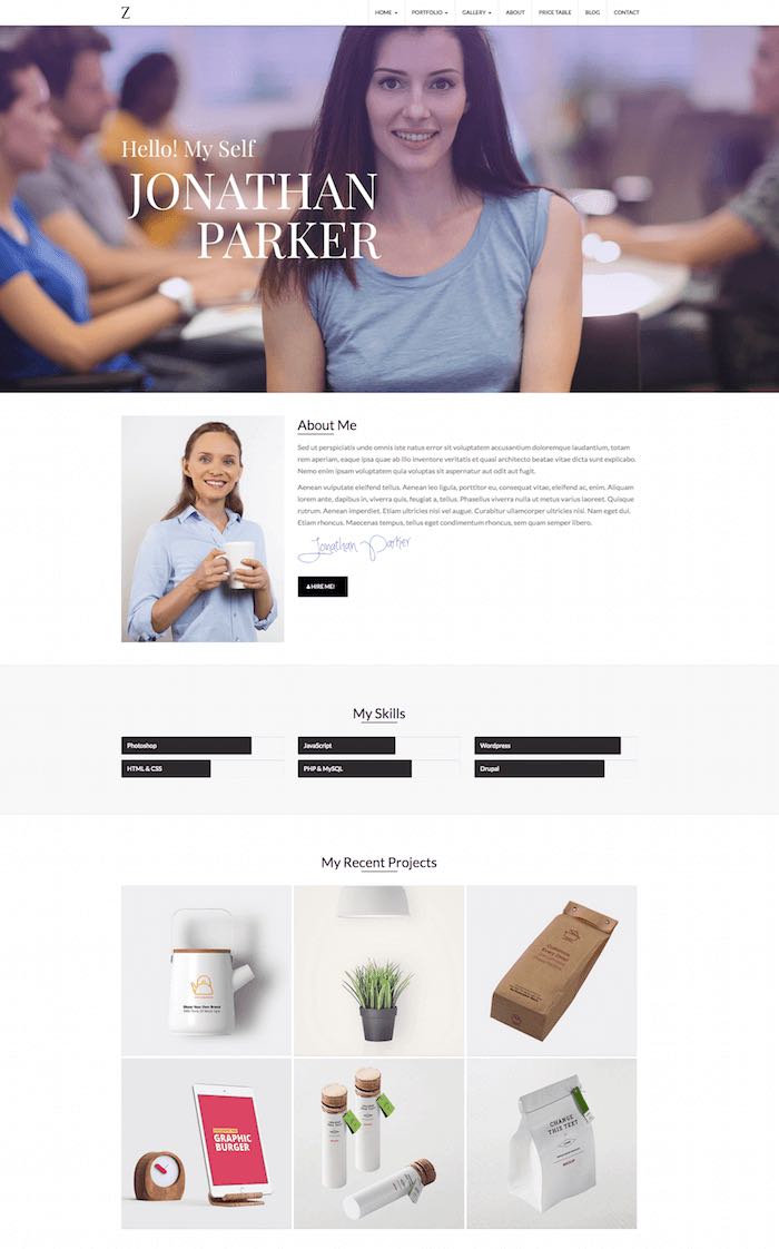 Best Creative Portfolio Theme Best Creative Portfolio Theme