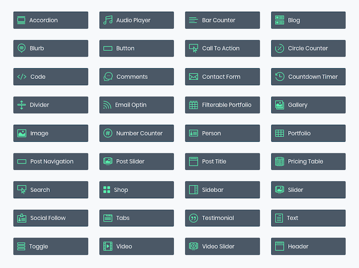 Divi Modules