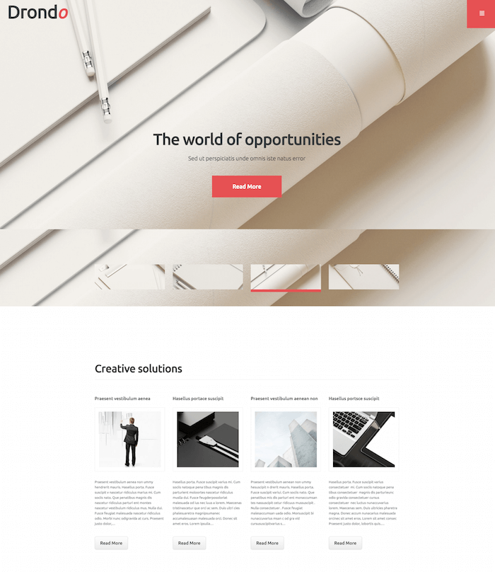 Drondo WordPress Theme Drondo WordPress Theme