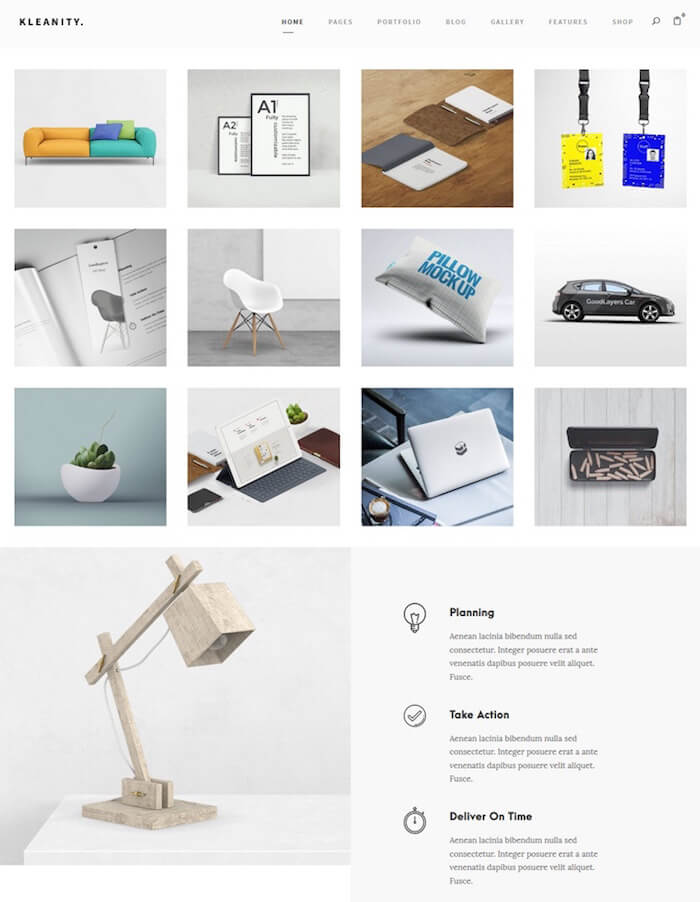 Kleanity Creative Portfolio Theme Kleanity Creative Portfolio Theme
