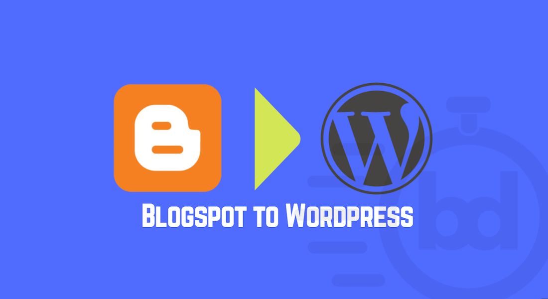 Blogspot to Wordpress