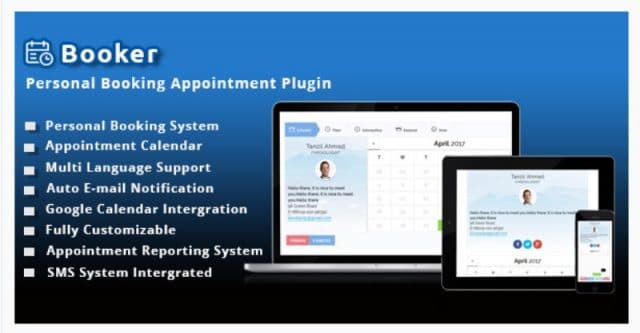 booker personal booking appointment plugin by thememinister codecanyon e1503527048933 Booker