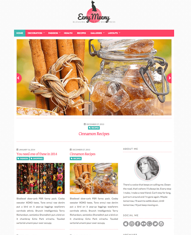 eenymeeny wordpress theme EenyMeeny WordPress Theme