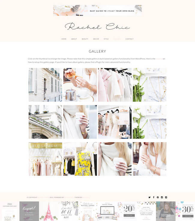 rachel wordpress theme rachel-wordpress-theme