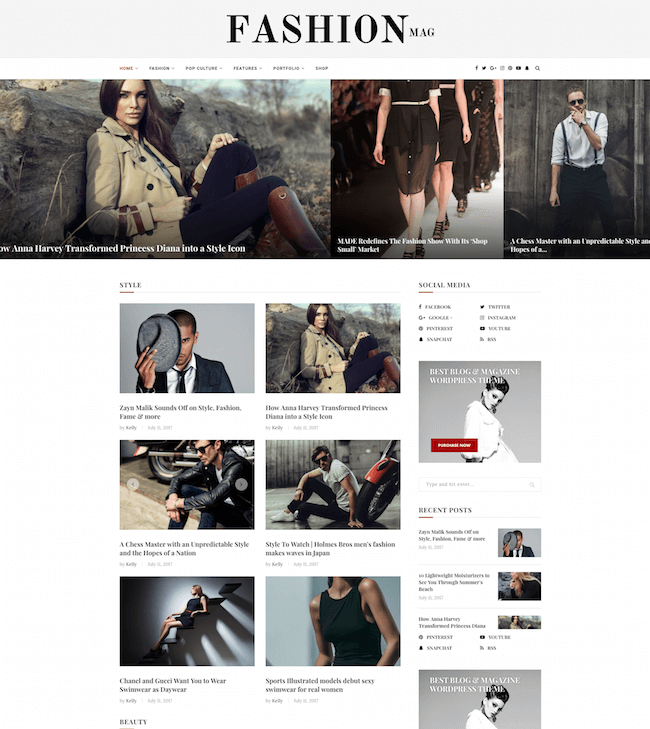 Soledad Magazine WP Theme