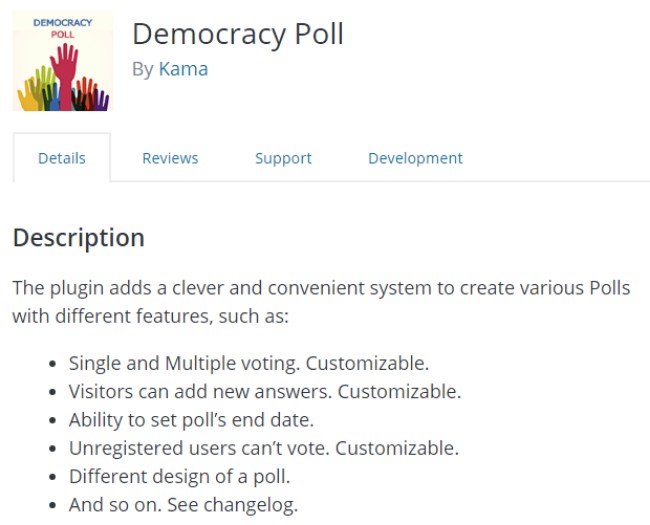 3. Democracy Poll Democracy Poll