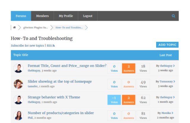 6 wpforo Best WordPress forum plugins
