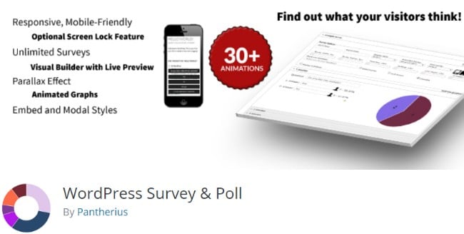 6. WordPress survey and poll WordPress survey and poll