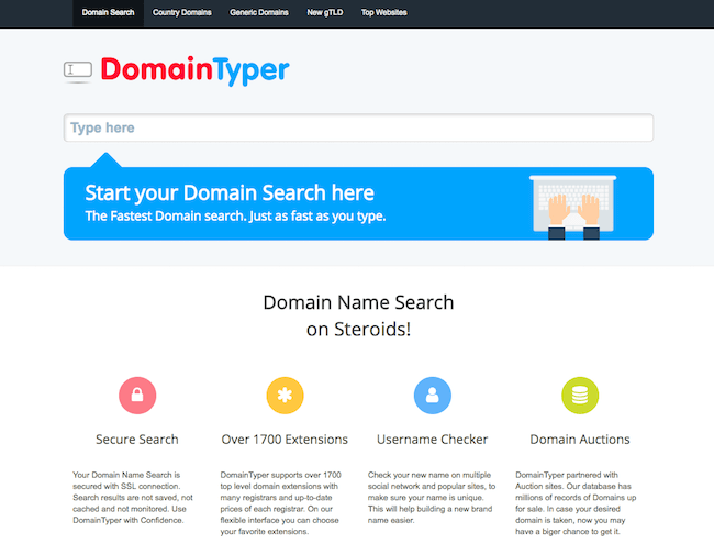 Domain Typer