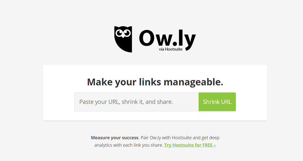 ow.ly Link Shorteners, ow.ly