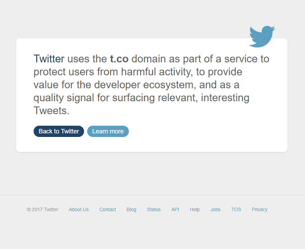 t.co Link Shorteners, t.co