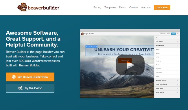 beaver builder