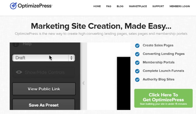 4. optimize press optimize press