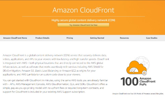 8. AWS cloudfront AWS cloudfront