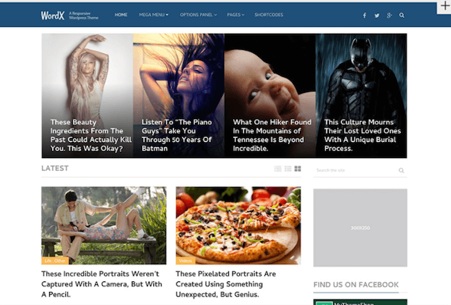 Word X WordPress theme Word X WordPress theme