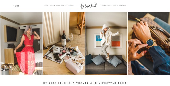 37.by lisalinh Good looking Squarespace site examples