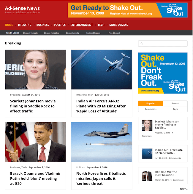 Best AdSense WordPress Theme Best AdSense WordPress Theme