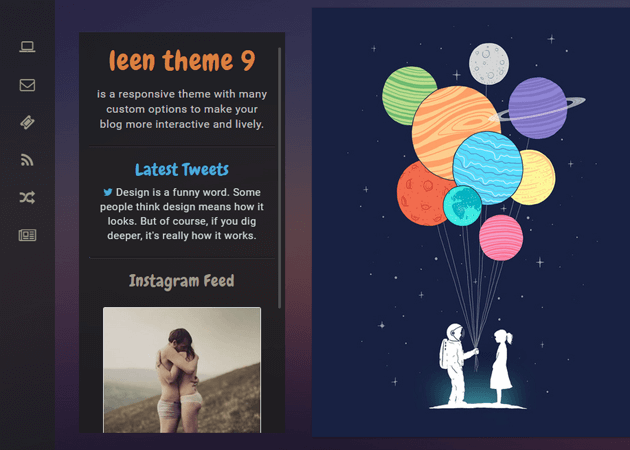 Cosmic Tumblr Theme Cosmic Tumblr Theme