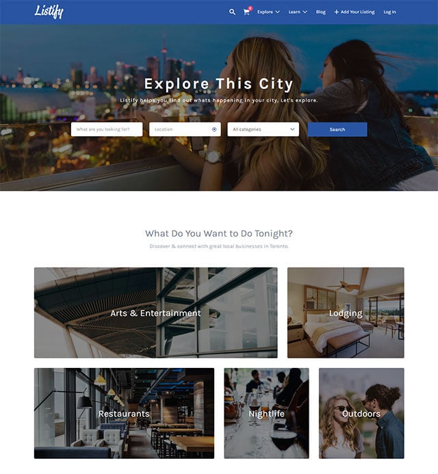 Listify WordPress Directory Theme Listify WordPress Directory Theme