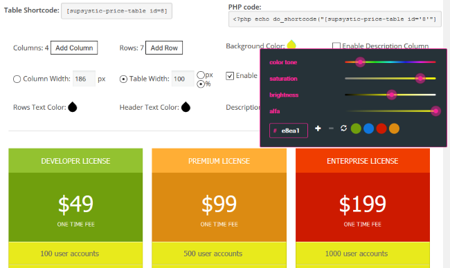 Pricing Table by Supsystic Pricing Table by Supsystic