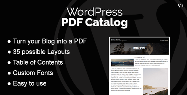 WordPress PDF Catalog WordPress PDF Catalog