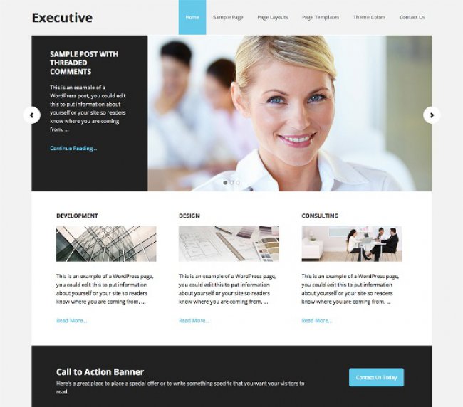 executive genesis child theme executive-genesis-child-theme