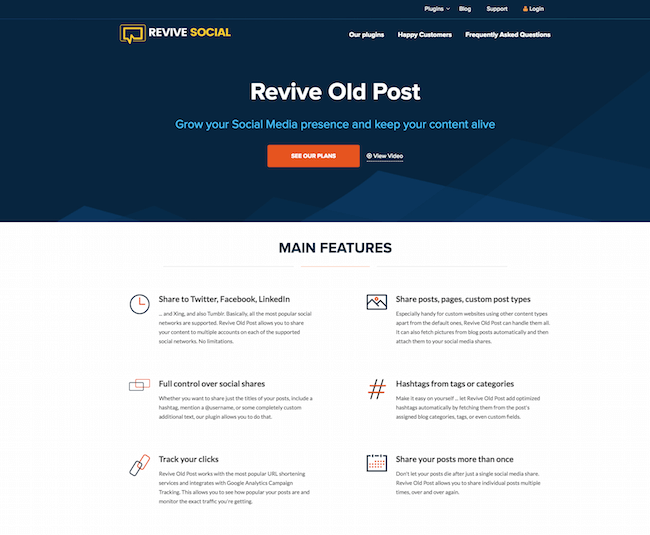 revive old post wordpress plugin revive-old-post-wordpress-plugin
