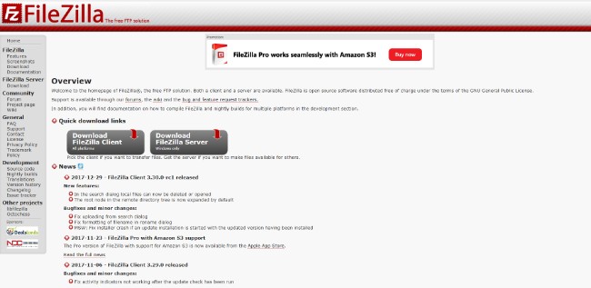 1. file zilla file zilla