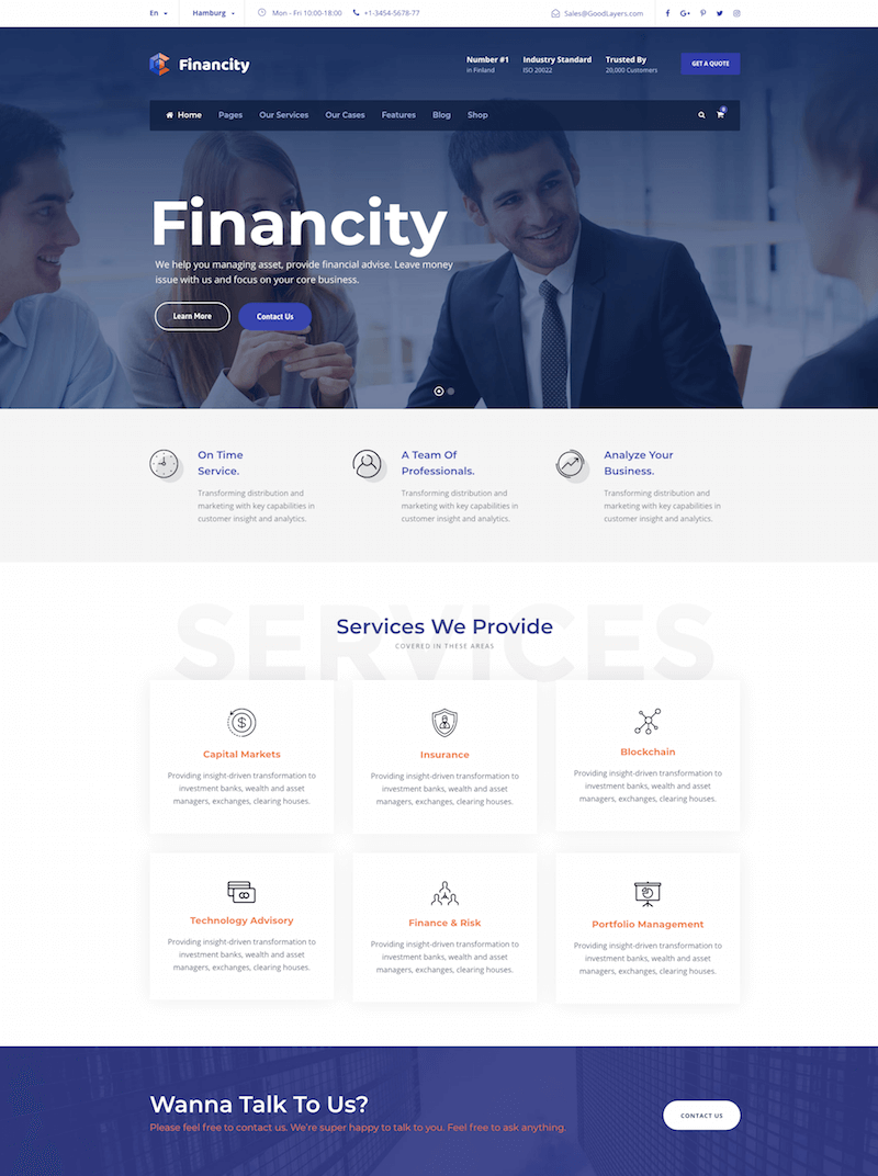 Financity Theme