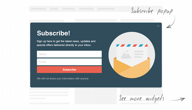 Getsitecontrol plugin Getsitecontrol Email Marketing Plugin